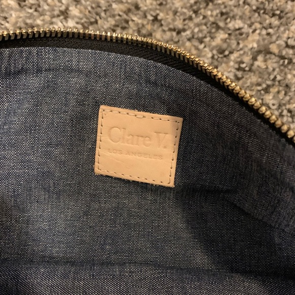 Clare V Foldover Clutch with tabs - Picture 5 of 12